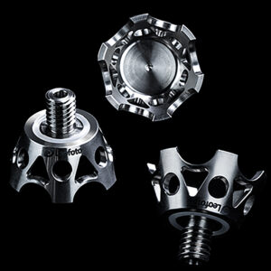 Leofoto TF-02 Set of 3 Titanium  Rock Claw | 3/8"