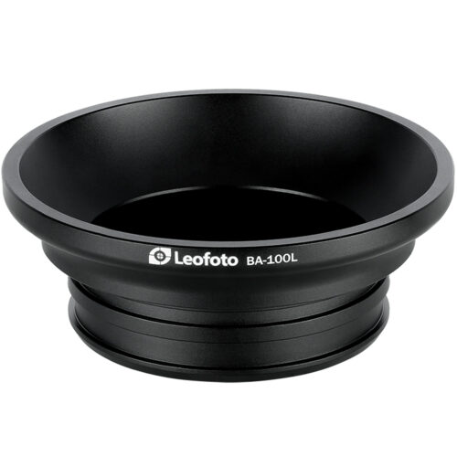 Leofoto BA-100L 75mm to 100mm Half-Bowl Video Head Adapte