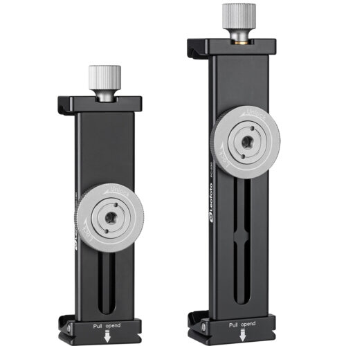 Leofoto PC-190 (190mm) / PC-230 (230mm) Adjustable Smartphone/Tablet Clamp for Tripod Mount / Arca Compatible