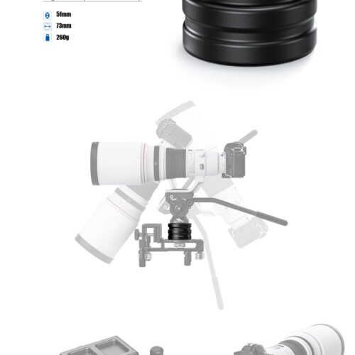 Leofoto H50 Extended Adapter for Window Clamp