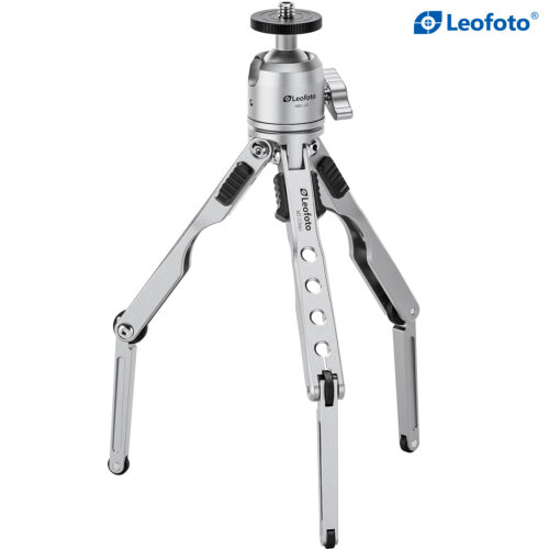 Leofoto MT-03Mini Spider Folding Tabletop Tripod Kit with MBH-20 Ball Head (4 Colors)