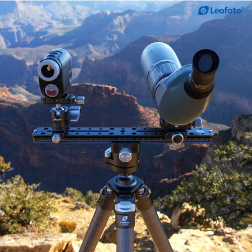 Leofoto FDM-03 Binocular Rangefinder Rail Kit | Length: 320mm