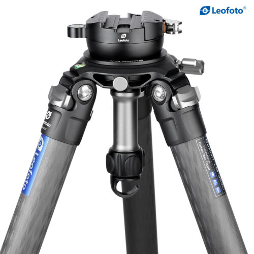 Leofoto YB-75LC / YB-75MC / YB-75SC Leveling Base with Handle for 75mm Bowl | Lever Release Arca Clamp