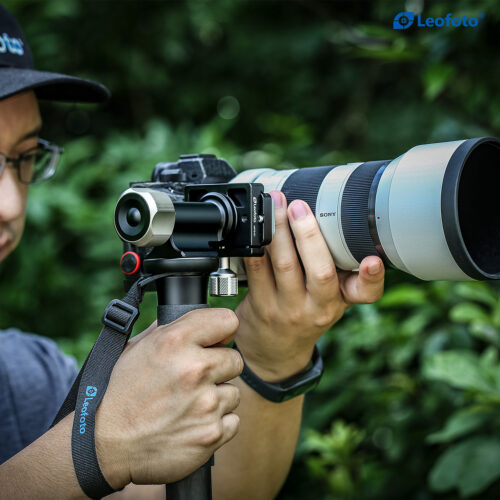 Leofoto MPG-01 Series Monopod Head Side Mount | 360° Tilting - MPG-01